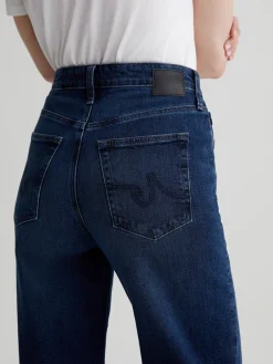 AG Jeans Kora High-Rise Wide Leg in Midnight Sun