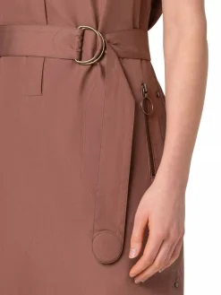 Akris Punto Collared Shirt Dress in Hazel