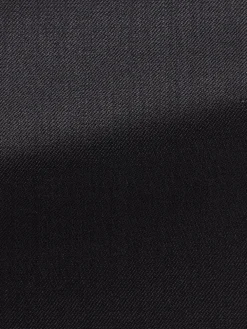 Atelier Munro Black Twill 4-Season Wool Stretch Suit