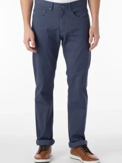 Ballin Crescent Modern 5 Pocket Twill Pants in Cadet