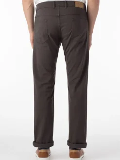 Ballin Crescent Modern 5 Pocket Twill Pants in Pavement