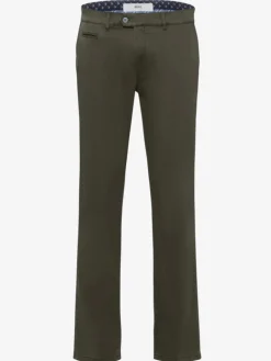 Brax Evans Triplestone Pants in Deep Pine