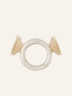 Clara Williams ClaraCharm™ Rhodium Ring Mini Centerpiece