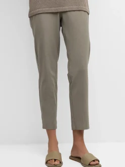 Eileen Fisher Washable Stretch Crepe Pant in Dove