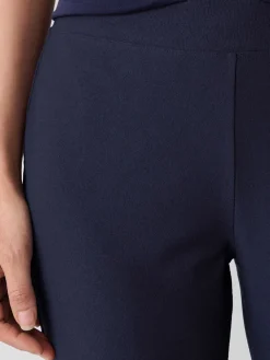 Eileen Fisher Washable Stretch Crepe Pant in Ink