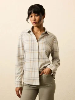 Faherty Brand Legend™ Classic Sweater Shirt in Sandy Trails Plaid