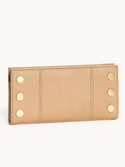 Hammitt Los Angeles 110 North Wallet in Toast Tan/Brushed Gold