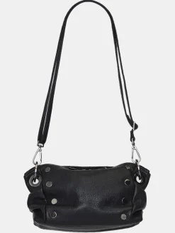 Hammitt Los Angeles Daniel Crossbody Clutch Small in Black/Gunmetal