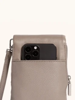 Hammitt Los Angeles VIP Mobile in Pewter/Brushed Silver