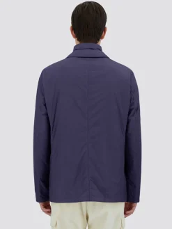Herno Blazer in Ecoage in New Blue