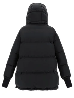 Herno Laminar Oversize Gore-Tex Windstopper Coat in Black