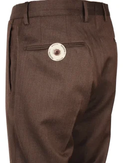 Incotex Matty 4-Season Trouser in Brown