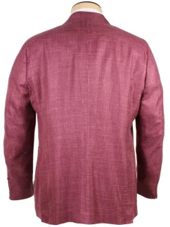 Isaia Capri Sport Jacket in Berry