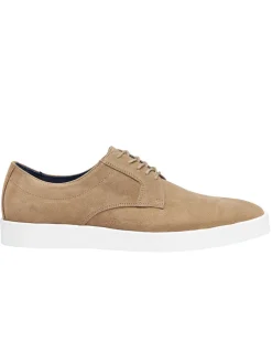 J & M Collection Bolivar Plain Toe in Taupe Italian Suede