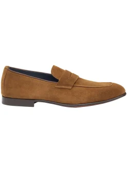 J & M Collection Taylor Penny in Snuff Italian Suede