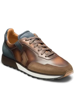 Magnanni Aero in Navy/Brown