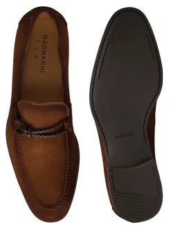 Magnanni Destin in Cognac Suede
