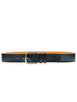 Magnanni Wayne Belt in Navy