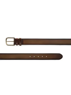 Magnanni Wayne Belt in Tabaco