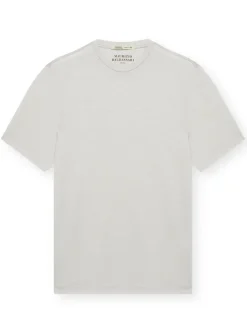 Maurizio Baldassari Linate Techmerino Short Sleeve T-Shirt in Light Grey
