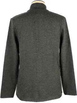 Maurizio Baldassari Winter Mouline Swacket in Green/Navy Mix