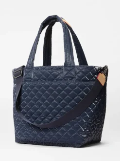 MZ Wallace Medium Metro Tote Deluxe in Ink Liquid Oxford