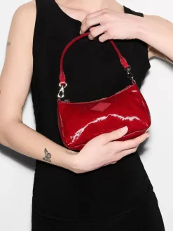 MZ Wallace Mini Chelsea Shoulder in Apple Gloss Bedford