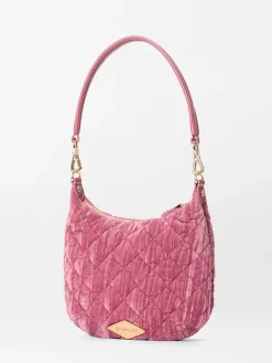 MZ Wallace Mini Crosby Sienna in Petal Velvet