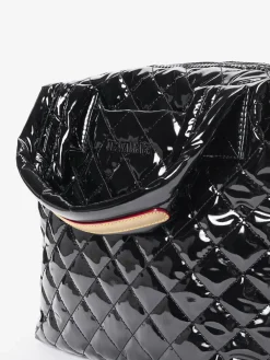 MZ Wallace Small Sutton Deluxe in Black Lacquer Oxford