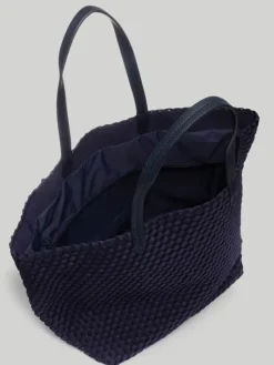 Naghedi Jetsetter Large Tote in Solid Ink Blue