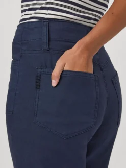 Paige Ari Wide Leg Pant in Vintage Navy
