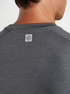 Peter Millar Aurora Performance T-Shirt in Iron