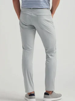 Peter Millar Bingham Performance Five-Pocket Pant in British Grey