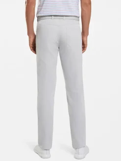 Peter Millar Performance Five-Pocket Pant in British Grey