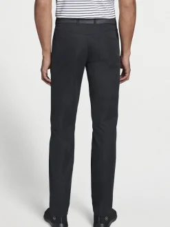 Peter Millar Performance Five-Pocket Pant in Black