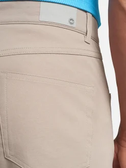 Peter Millar Performance Five-Pocket Pant in Khaki