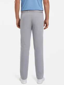 Peter Millar Performance Five-Pocket Pant in Gale Grey