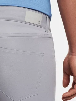 Peter Millar Performance Five-Pocket Pant in Gale Grey