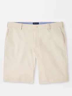 Peter Millar Surge Performance Short in British Cream