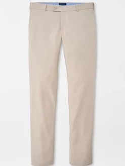 Peter Millar Surge Performance Trouser in Oatmeal