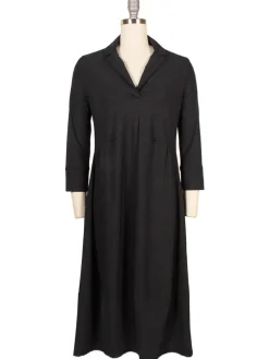 Porto Flavia Dress in Smoke Reggio