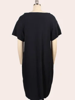 Porto Kimiko Flutter Sleeve Dress in Shadow