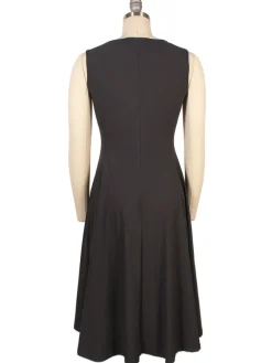 Porto Olivia Dress in Smoke