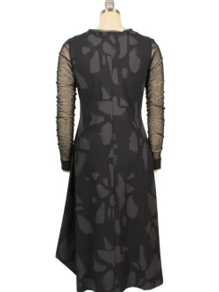 Porto Venetian Dress in Smoke Palermo