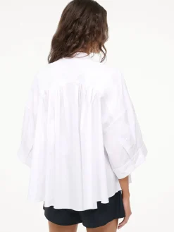 STAUD Enzo Top in White