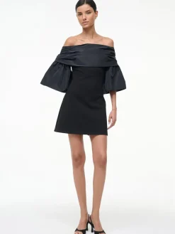 STAUD Harper Dress in Black