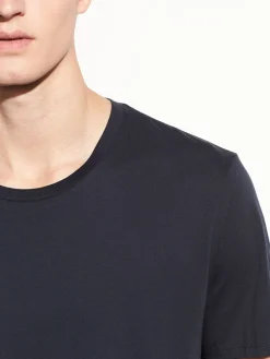 Vince Crew Neck T-Shirt in Coastal Blue